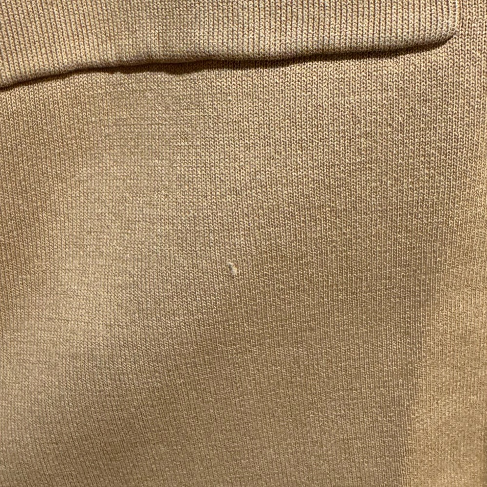 Sandro Martine Belted Over-Shirt Style Cardigan In Ochre - Picture 14 of 14